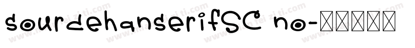 sourcehanserifSC no字体转换